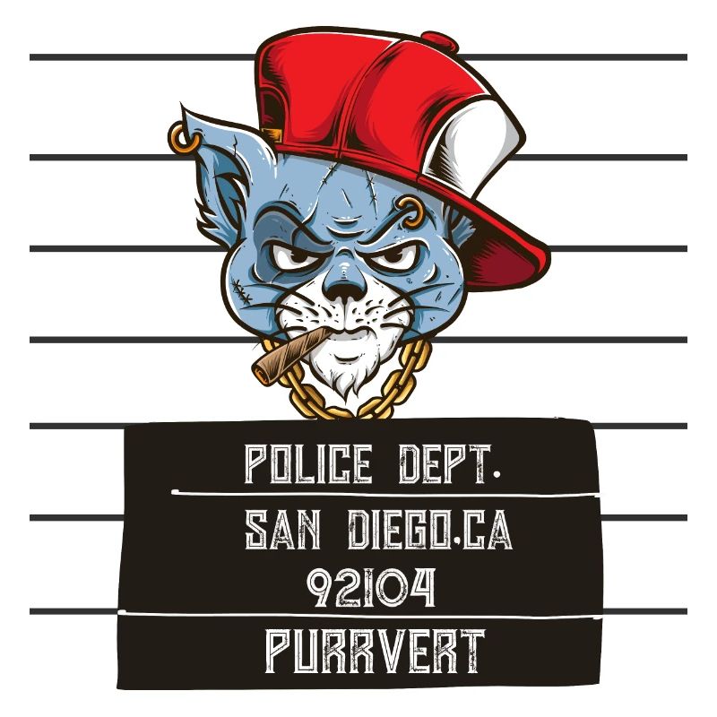 Purrvert #2 – einzigartige Katzengrafik