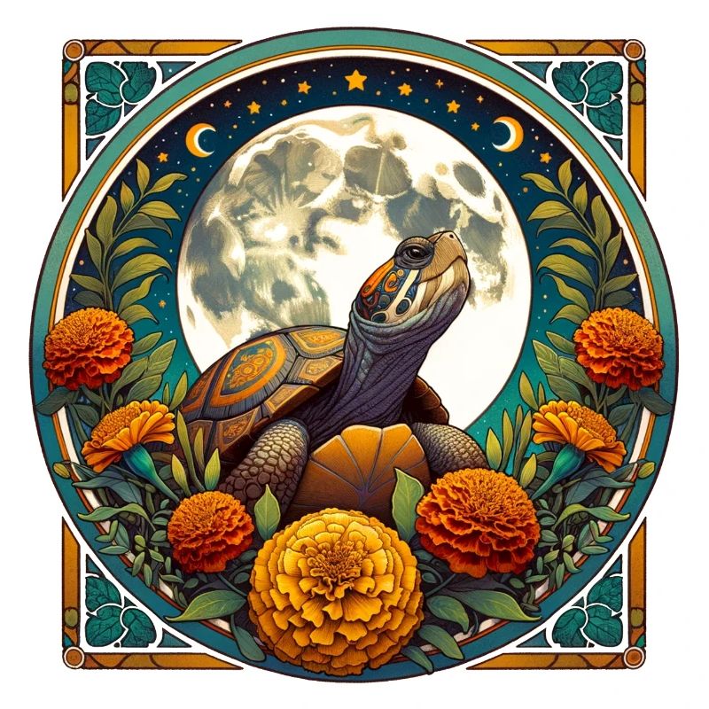 Tortue-boîte