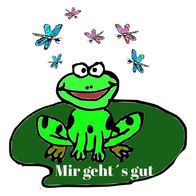 grenouille heureuse