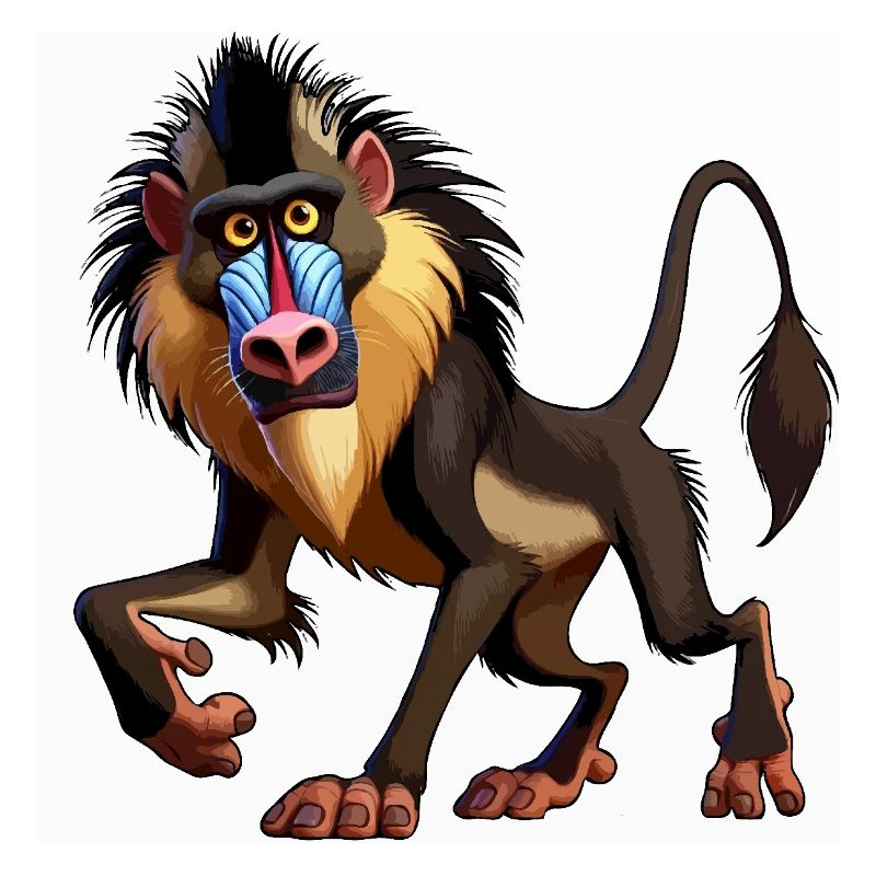 Babouin mandrill