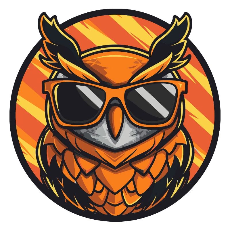 Owl Comic Cool