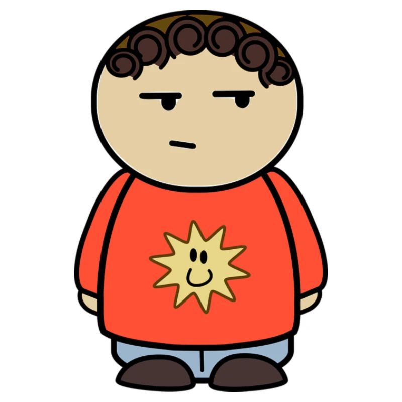 Verdächtigte Comic Figur - Geschenkidee