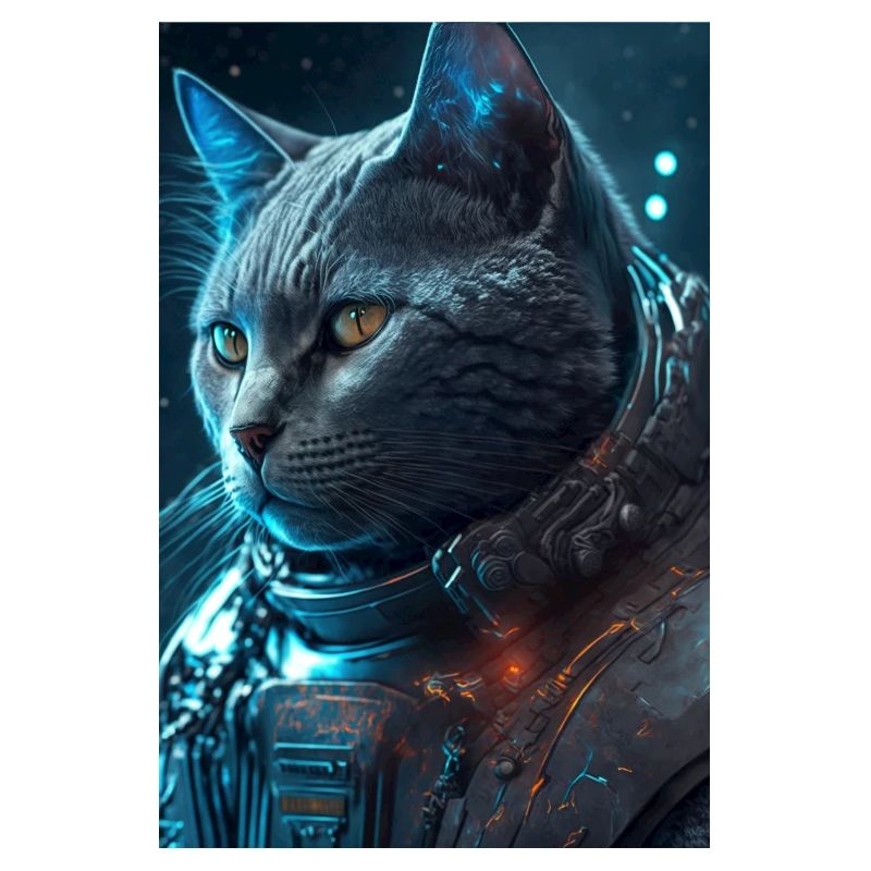 Chat dans l’espace