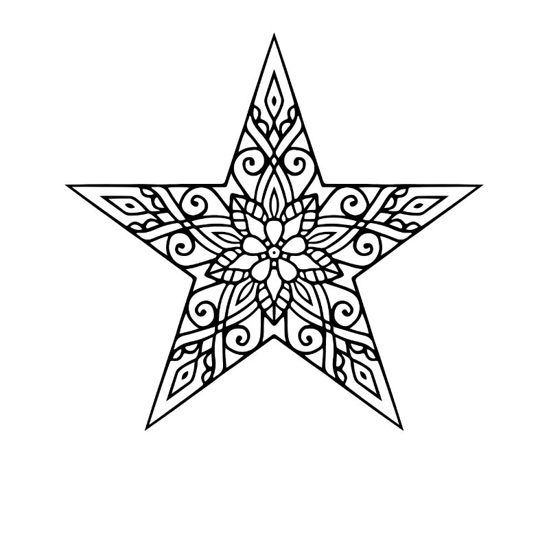 Mandala étoilé