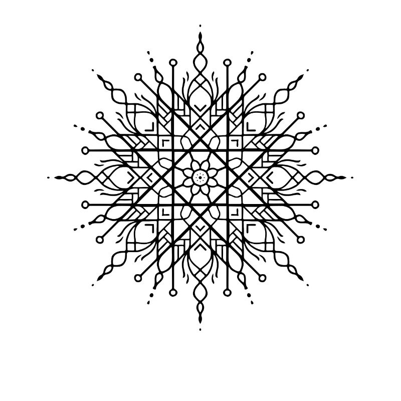 Blumen Mandala