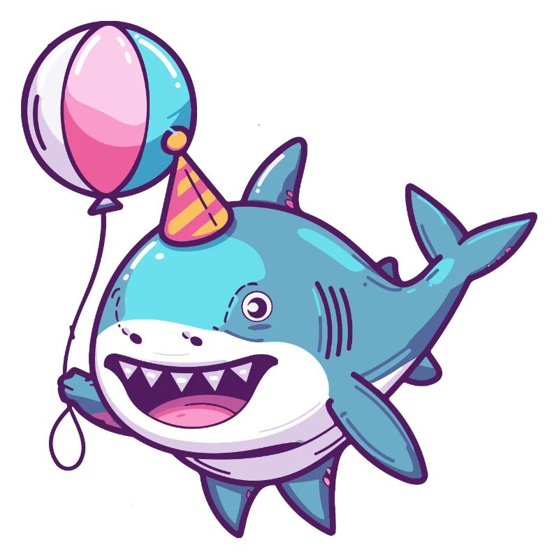 Requin Anniversaire Bébé