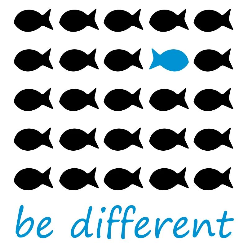 Be different