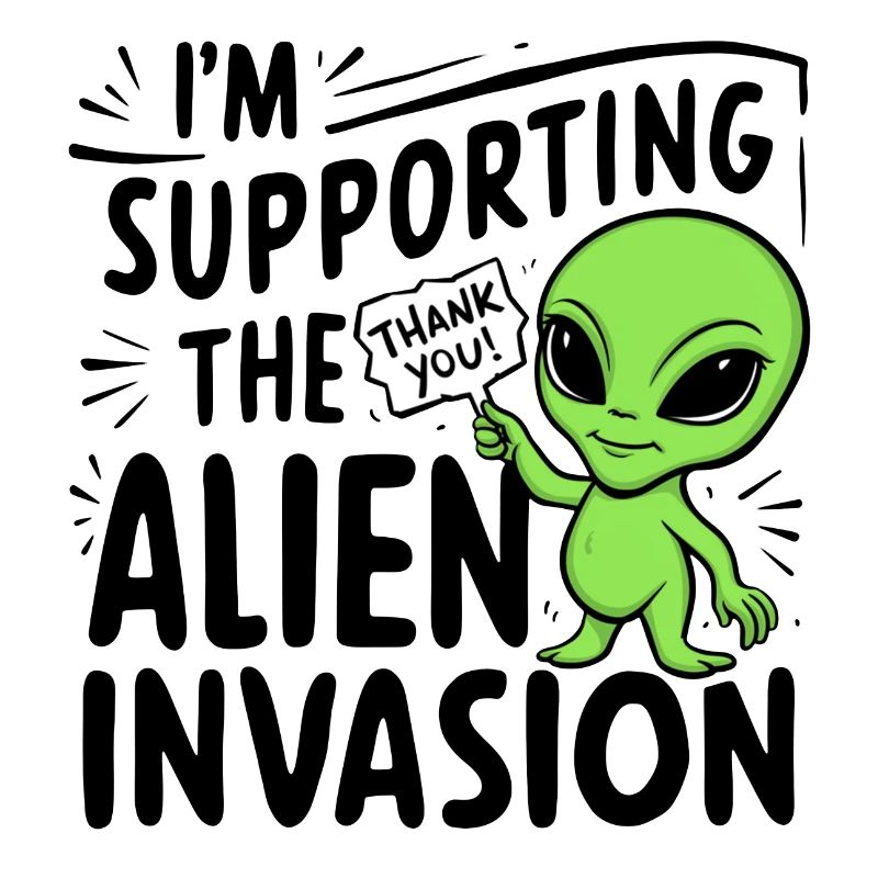 invasion extra terrestre - humour