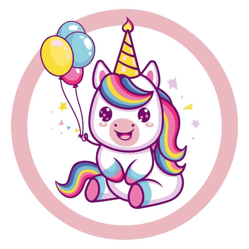 Einhorn Geburtstag Comic