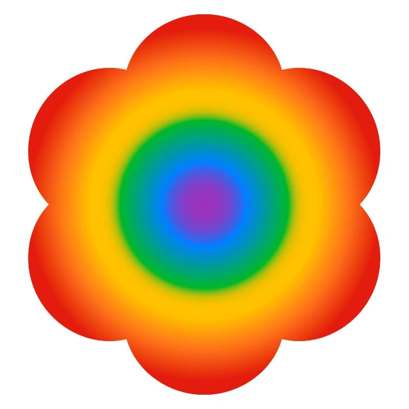 Rainbow Flower