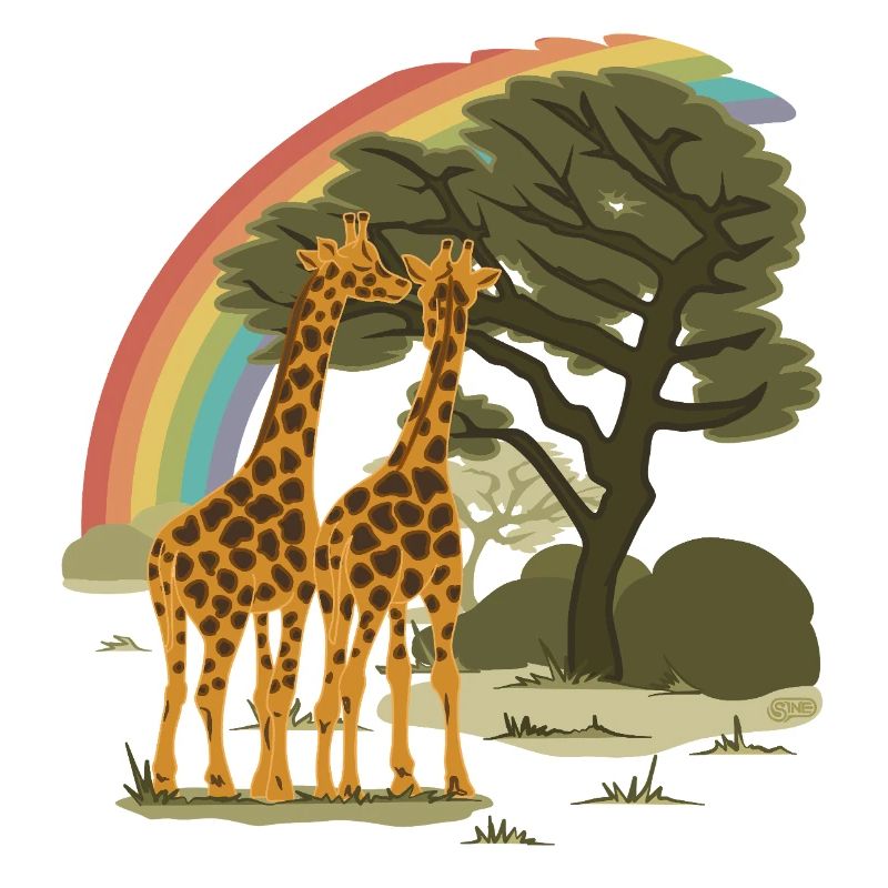 Pride-Giraffen