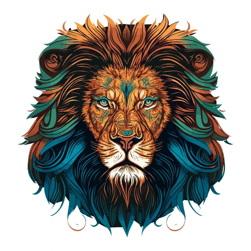 Mandala Lion