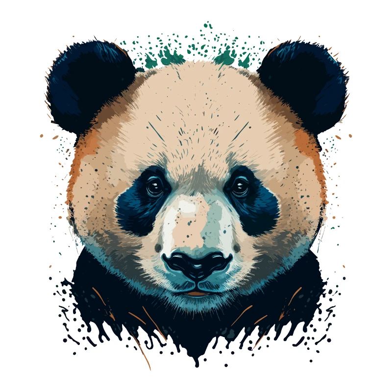 Panda Vous regardant