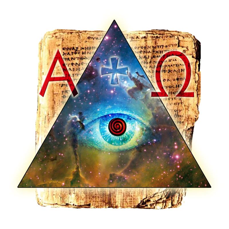 L'oeil de Dieu Alpha Omega + - All-Seeing