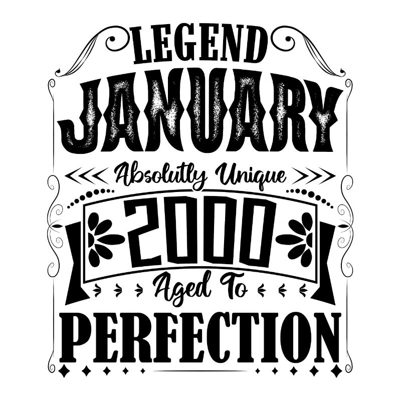 January 2000. January 2000 Birthday Gift.