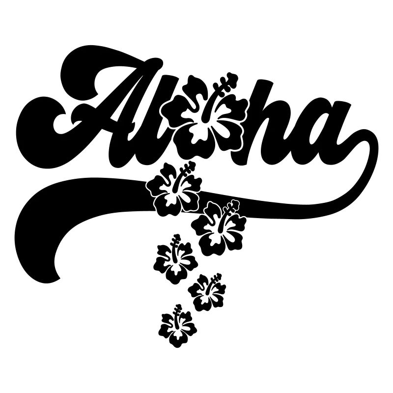 | changeable de couleur Fleurs d’hibiscus Aloha