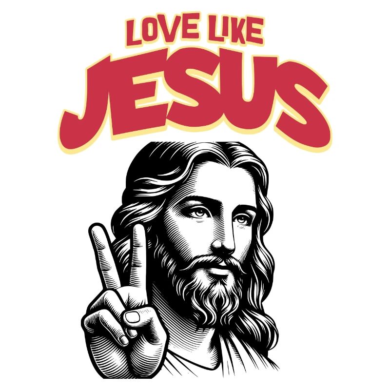 Aimer comme Jésus Visage classique de Jésus