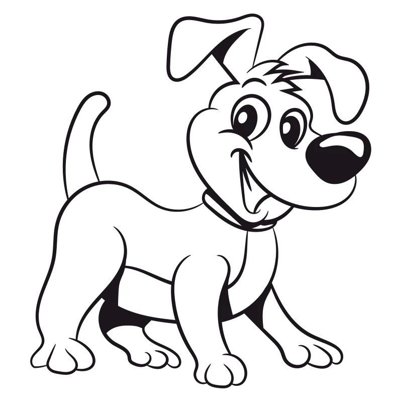 Chien jeune chiot