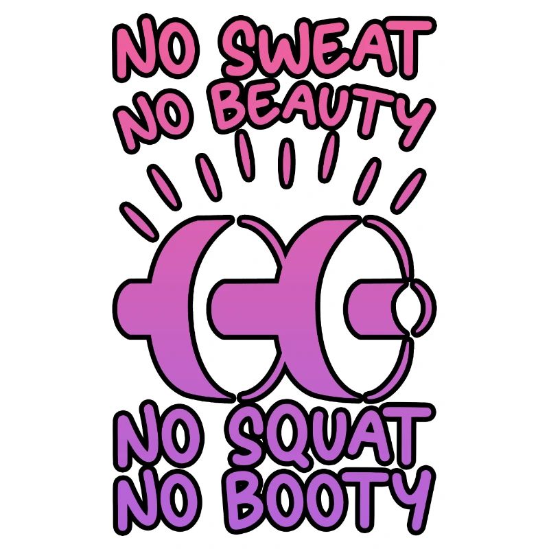 Pas de sueur Pas de beauté Pas de squat Pas de butin 6
