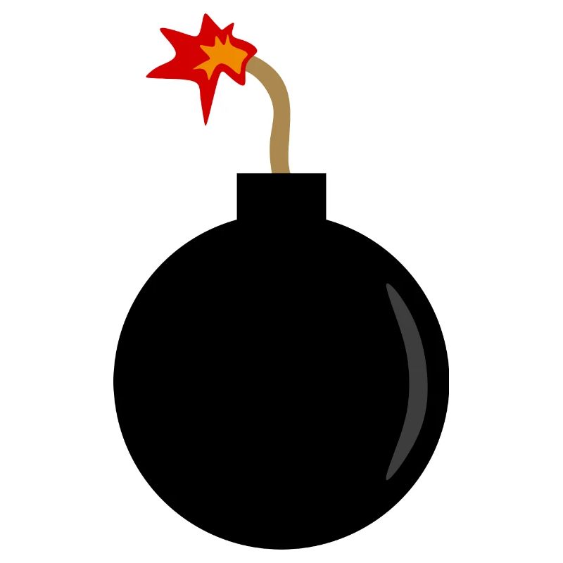 explodierende Bombe