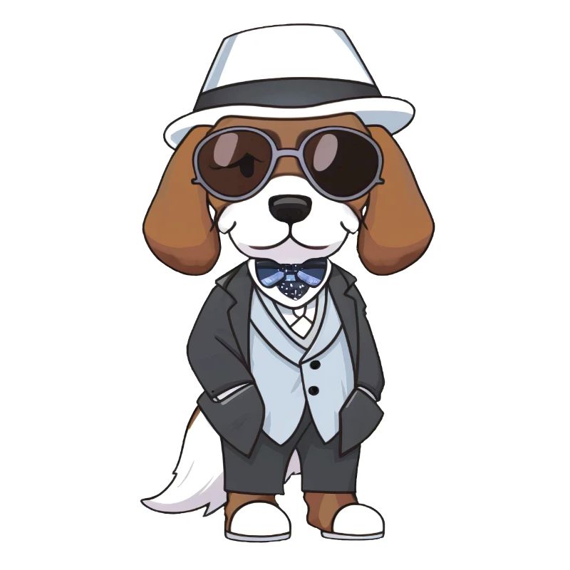 Lunettes Beagle Hat