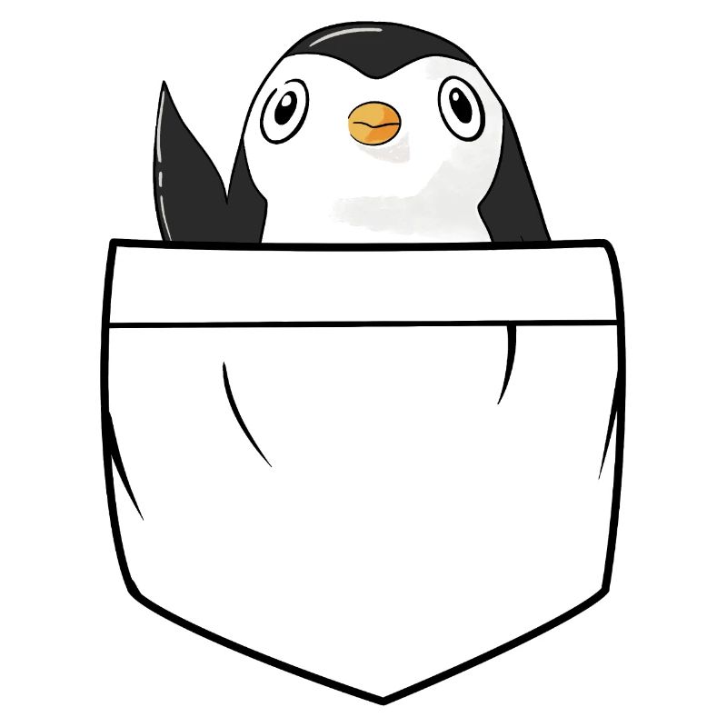 Pinguin Täschchen