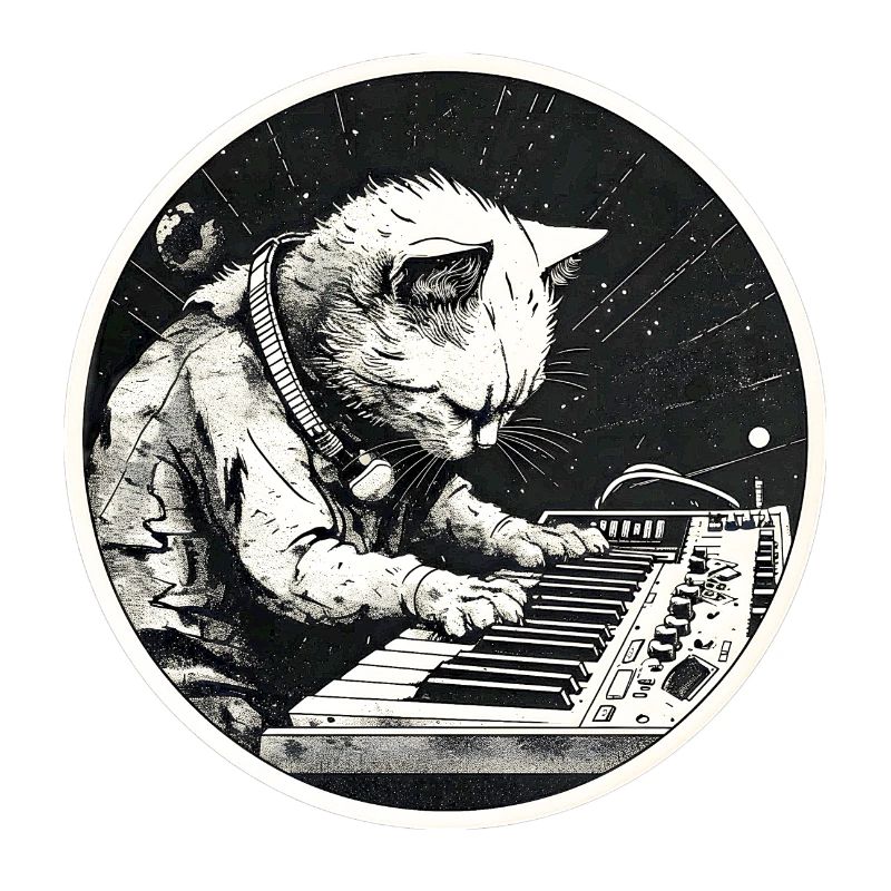 Space Synth Cat