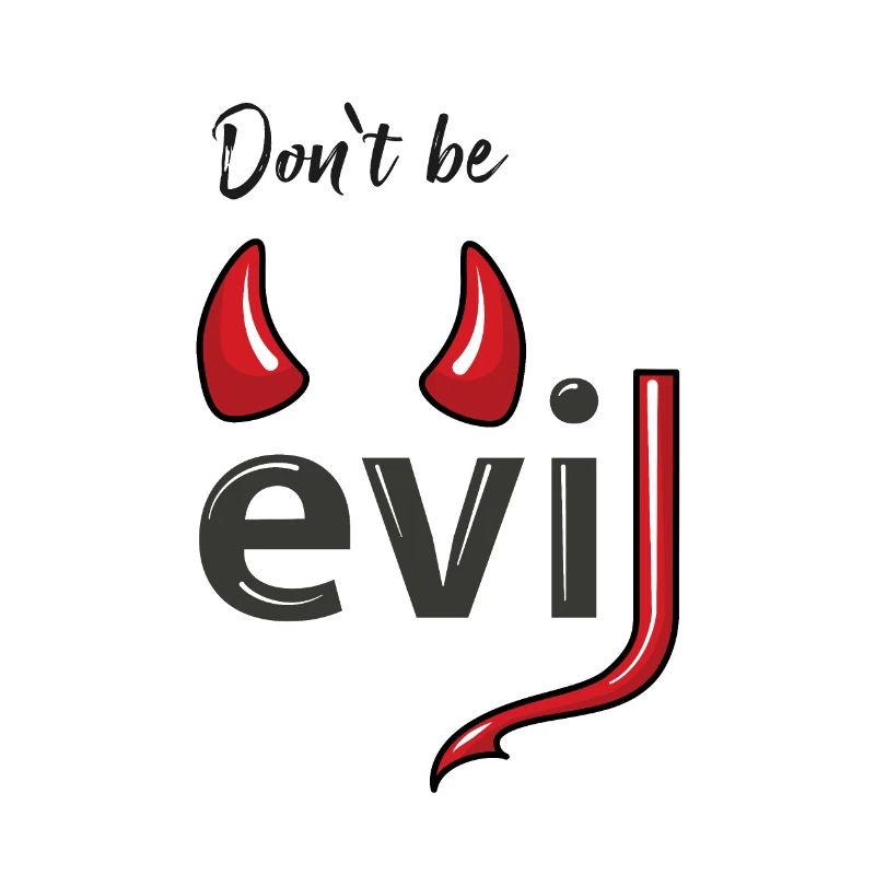 Don't be evil - Devil's Horns