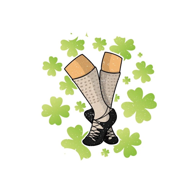 Irish Dance Dancing Dancer Ireland Clover