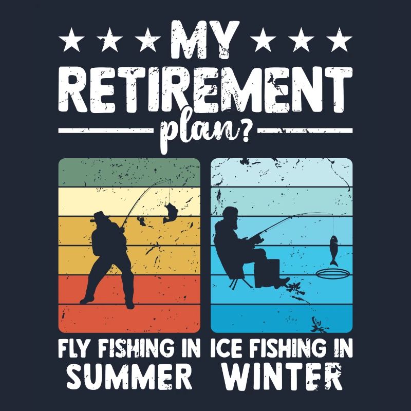 Pensionsplan Fliegenfischerei -Eisfischen