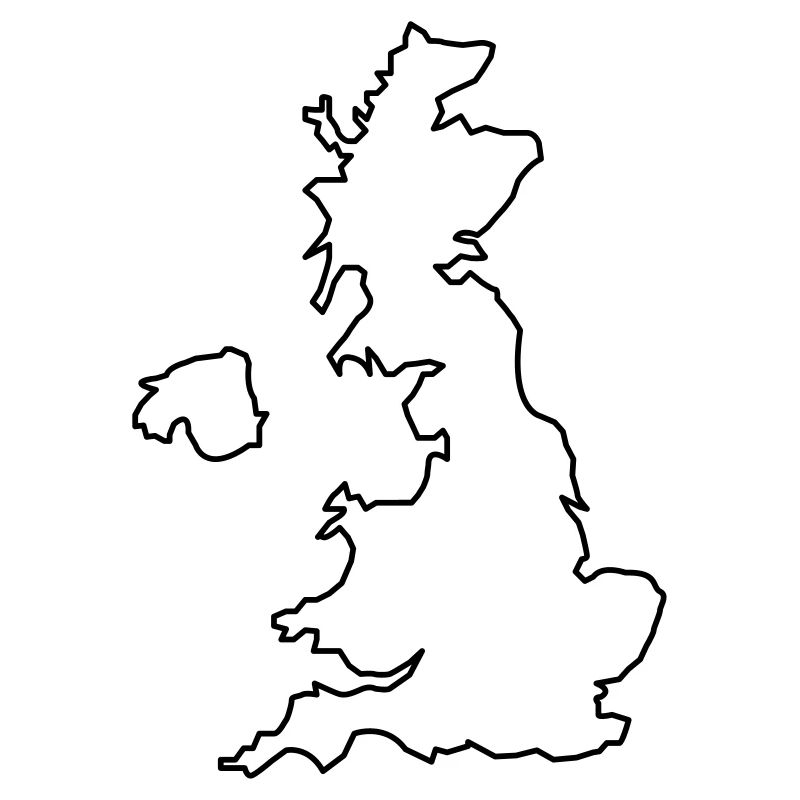 england outline