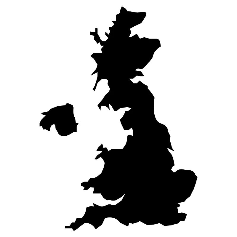 contour de l'Angleterre