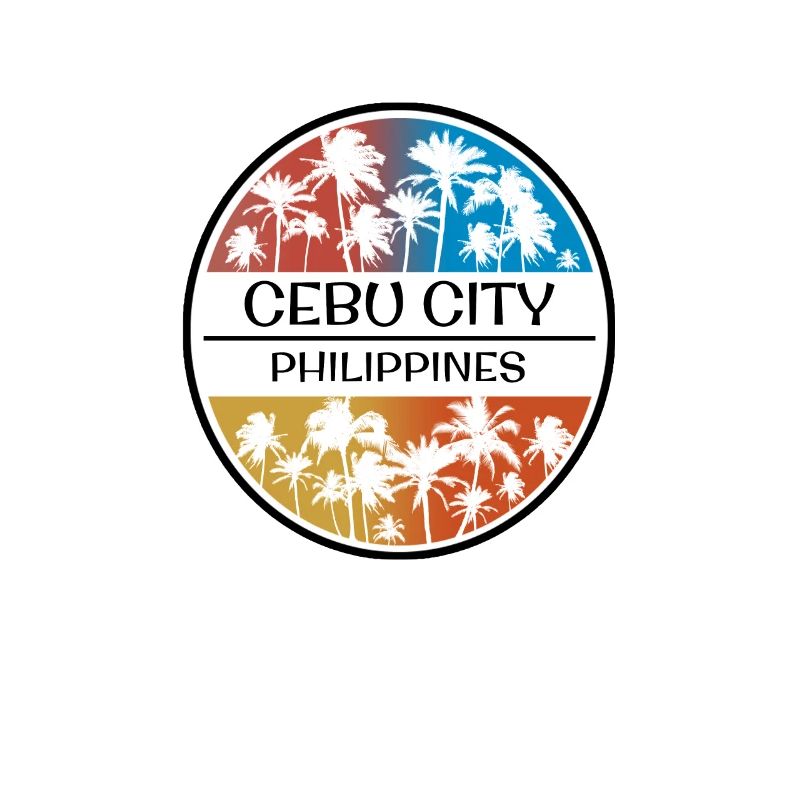 Cebu City Philippines Palm Tree Vacances élégantes