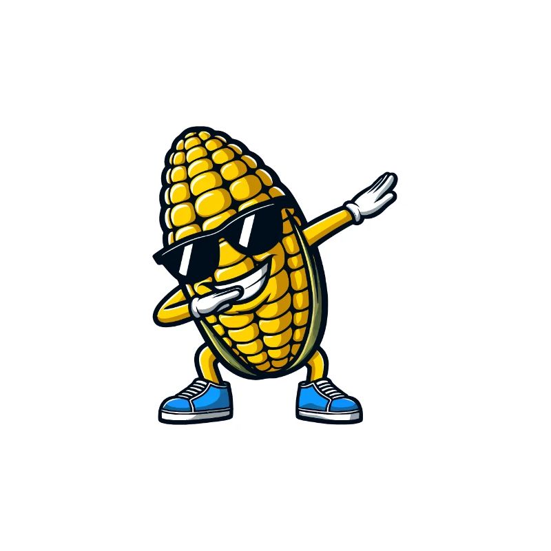 Corn on the cob dabbing corn