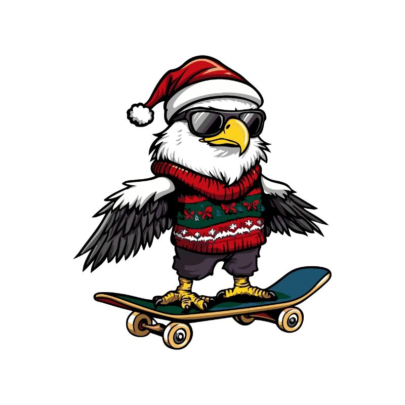 Aigle Noël Drôle