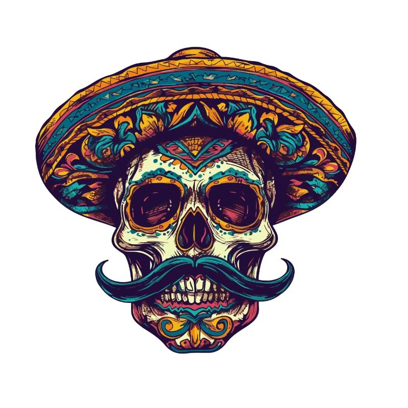 Crâne mexicain