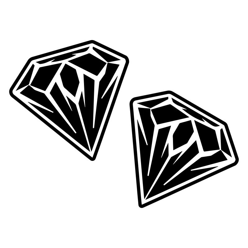 Logo symbole diamant