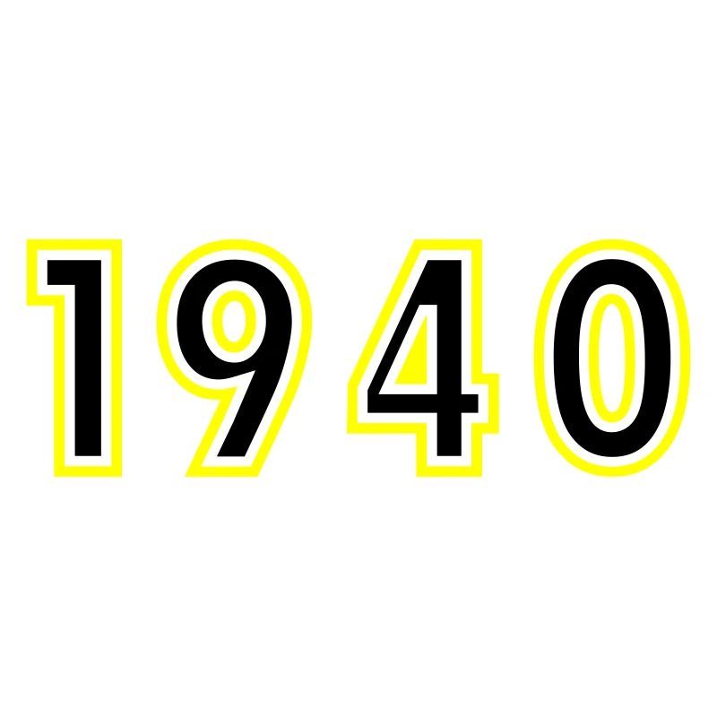 1940 Année Anniversaire