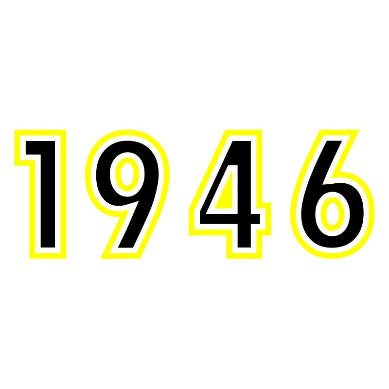1946 Année Anniversaire