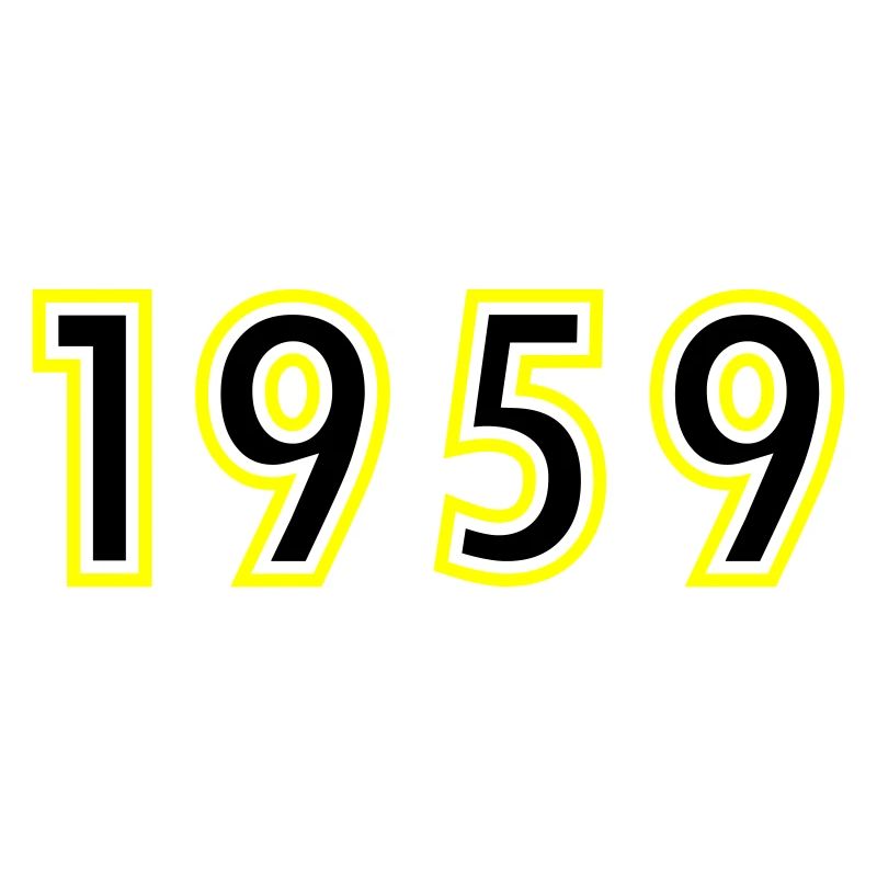 1959 Année Anniversaire