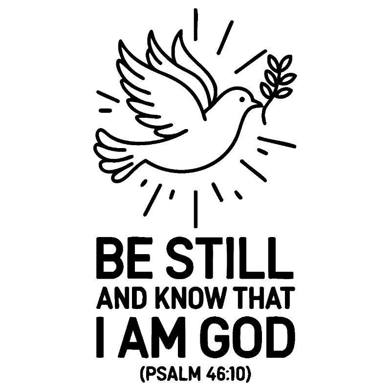 Be still and know that I’m god