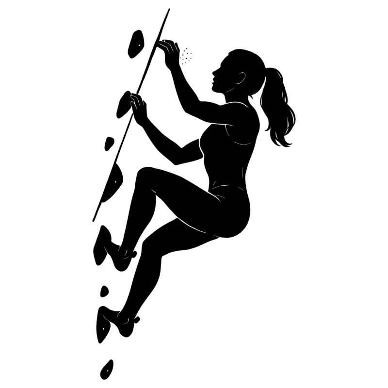 Boulder Silhouette – Aesthetics & Chalk Focus