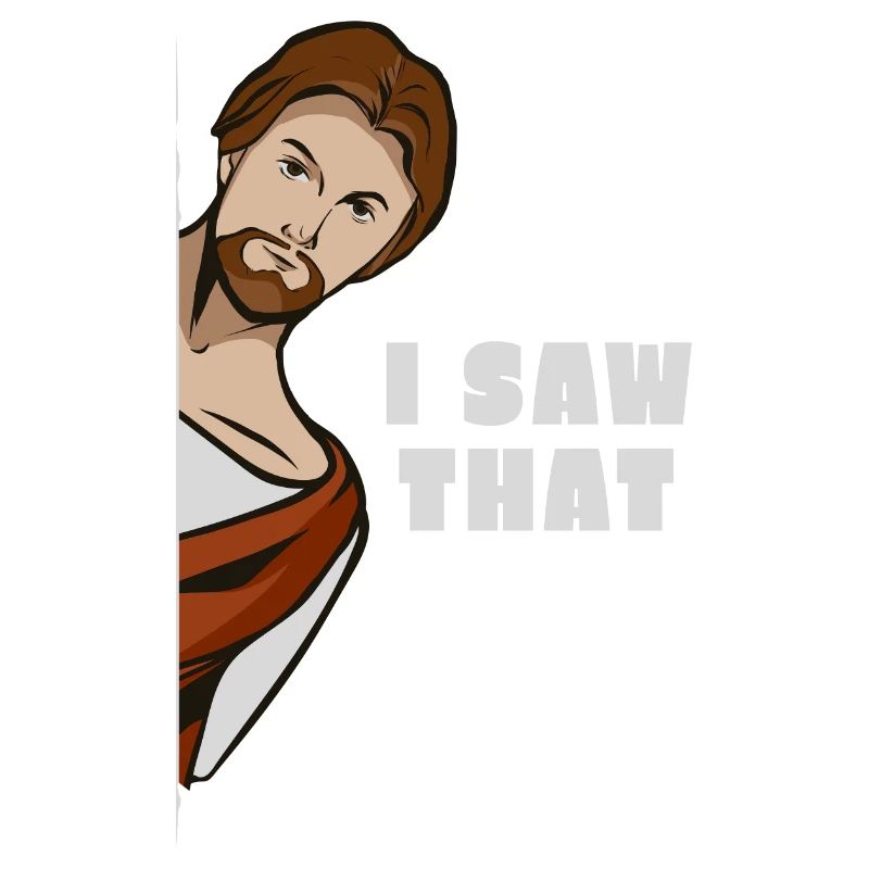 Jesus Meme I saw that sarcasm