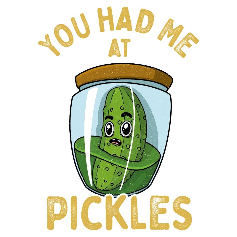 Pickles Cornichons Saying Fruit Vegan