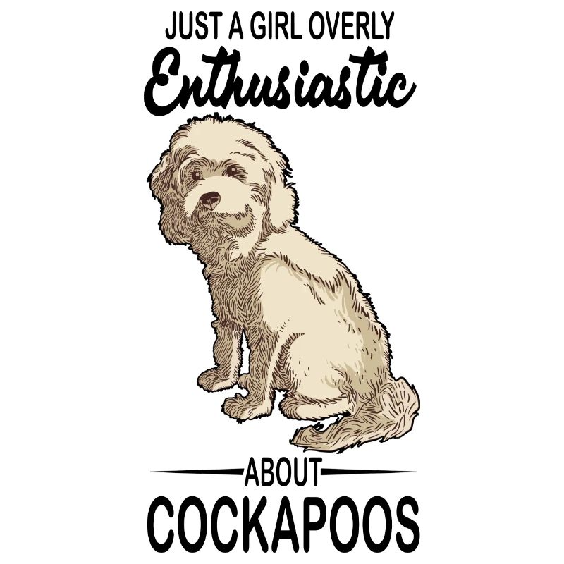 Cockapoo dog lovers | Dog breed gift idea