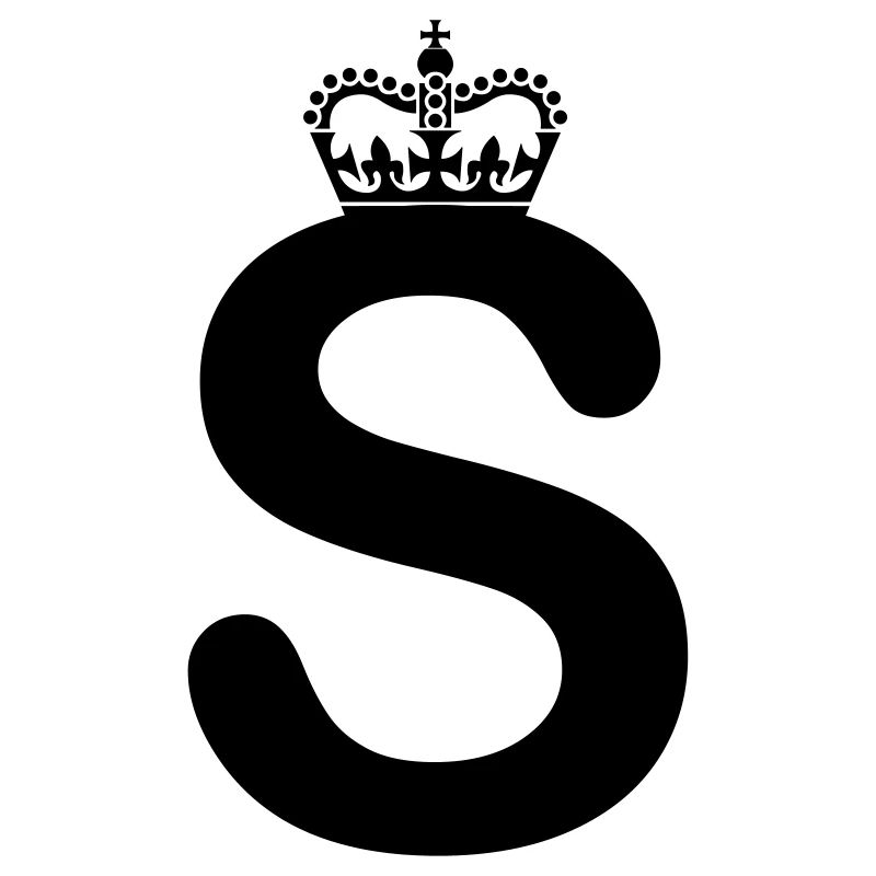 lettre S krone