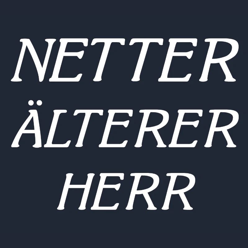 NETTER ÄLTERER HERR