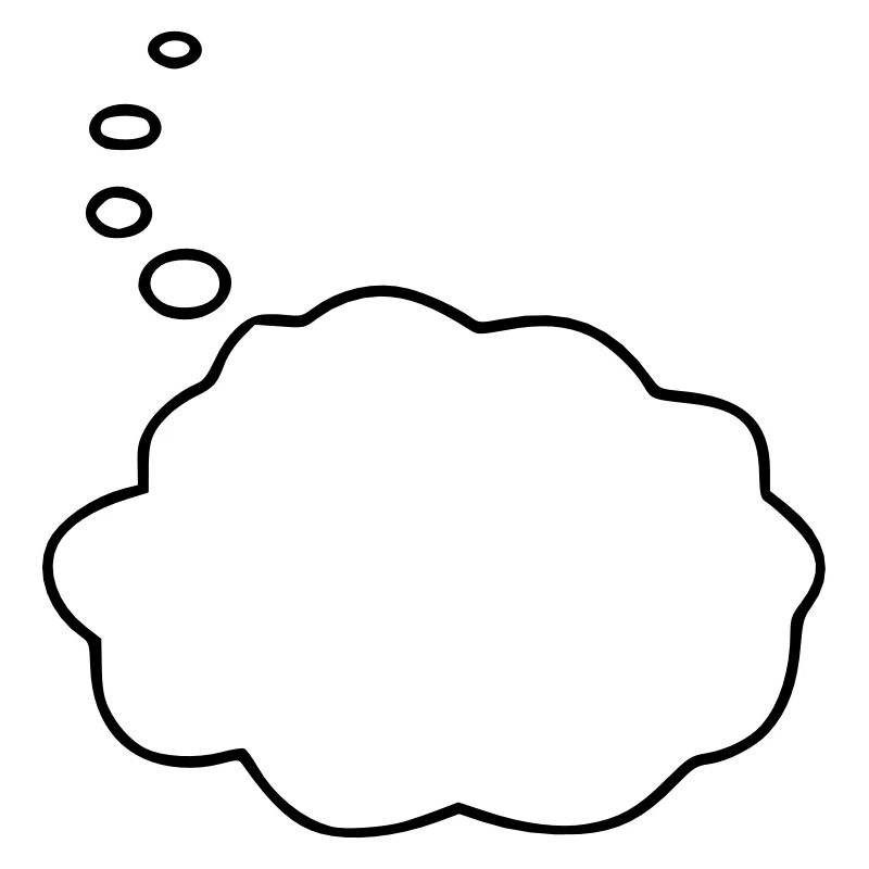 Speech Bubble / Thought Bubble