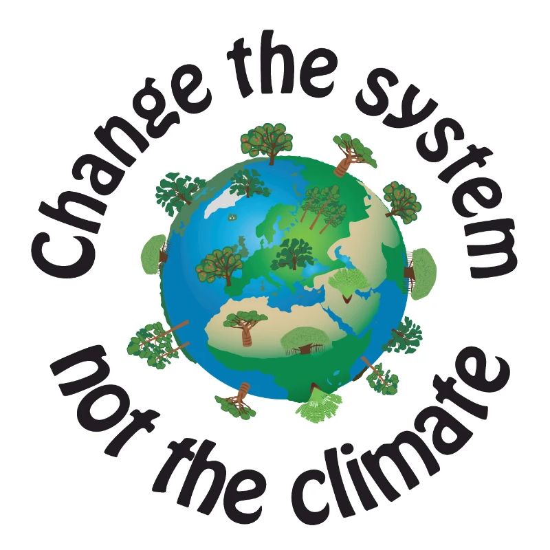 Changer le système, pas le climat noir