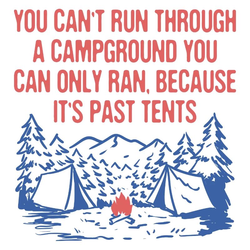 Impossible de courir à travers un terrain de camping Camping Randonnée